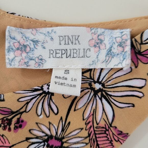 Pink Republic Floral Lined Tank Dress - Picture 2 of 12